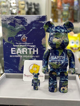 BE@RBRICK x NASA 地球 100%+400% 套装(Medicom Toy 25 周年展览专属)bearbrick